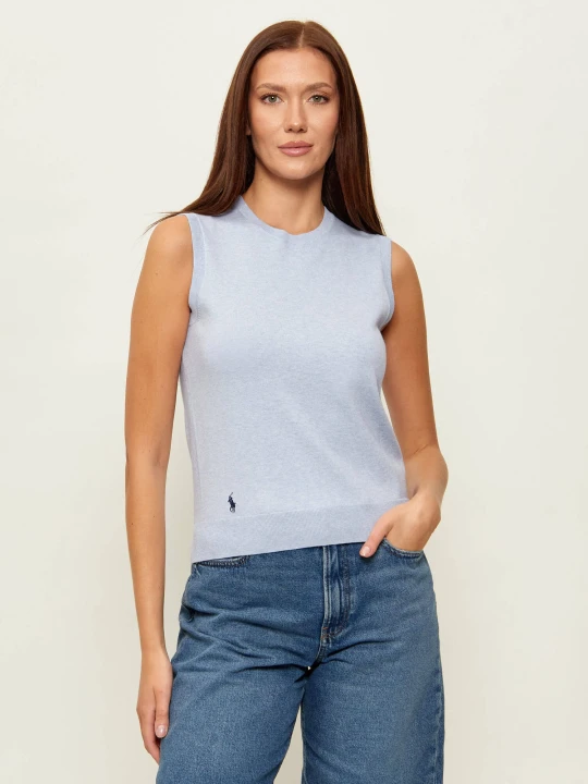 Zdjęcie produktu POLO RALPH LAUREN Top | Slim Fit błękitny