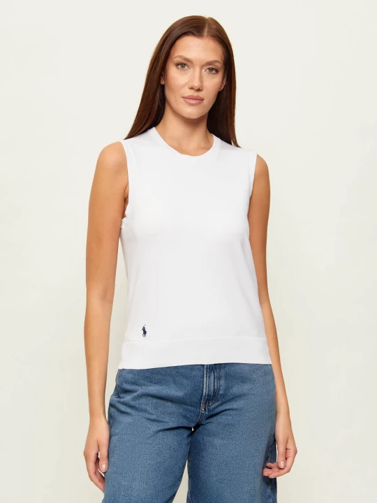 Zdjęcie produktu POLO RALPH LAUREN Top | Slim Fit biały