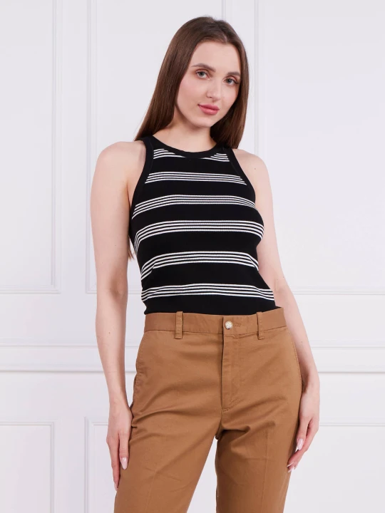Zdjęcie produktu POLO RALPH LAUREN Top | Slim Fit czarny