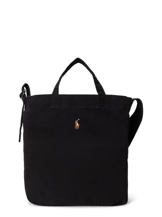 Zdjęcie produktu Polo Ralph Lauren torba męska bawełniana czarny