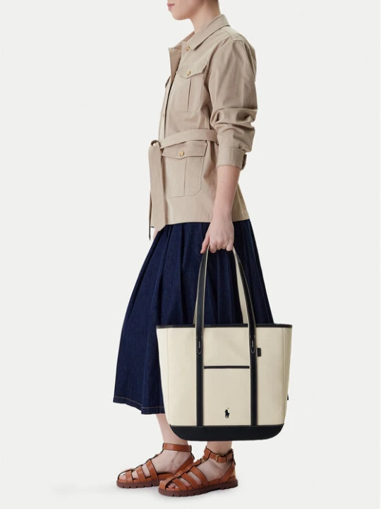 Zdjęcie produktu Polo Ralph Lauren Torebka 428968158002 Écru Kremowy