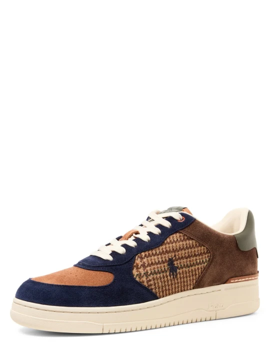 Zdjęcie produktu Polo Ralph Lauren trampki z elementami skórzanymi Mężczyźni skóra wielokolorowy