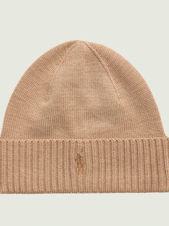 Zdjęcie produktu POLO RALPH LAUREN Wełniana czapka beżowy