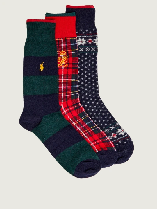 Zdjęcie produktu POLO RALPH LAUREN Wełniane skarpety 3-pack