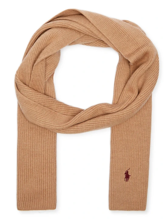 Zdjęcie produktu POLO RALPH LAUREN Wełniany szal beżowy