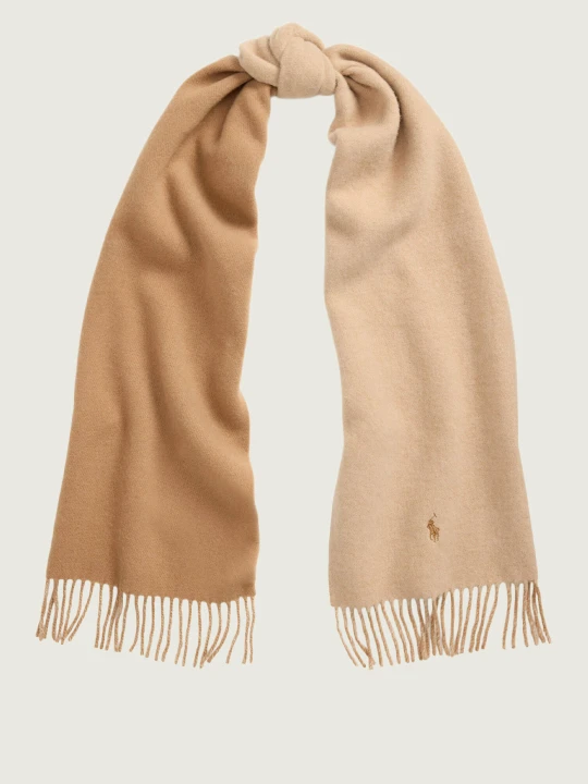 Zdjęcie produktu POLO RALPH LAUREN Wełniany szal beżowy