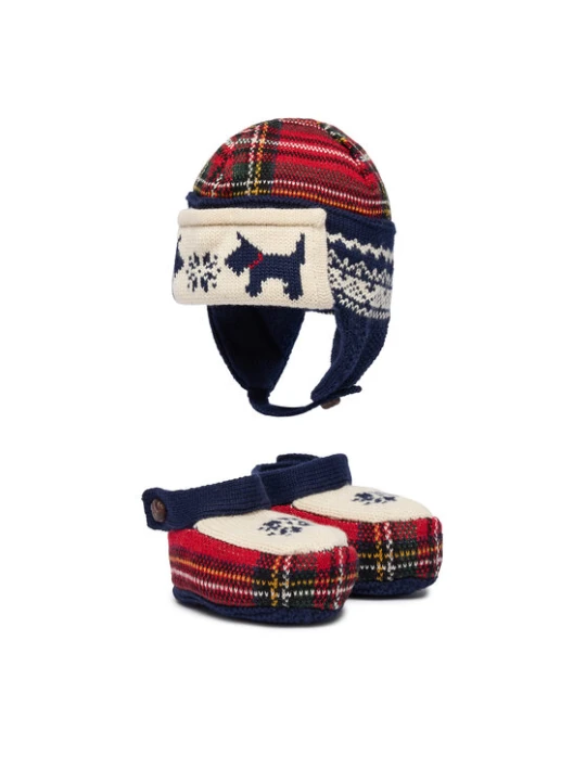 Zdjęcie produktu Polo Ralph Lauren Zestaw Czapka i Skarpety Holiday Hat Boot Set 320B29055001 Granatowy