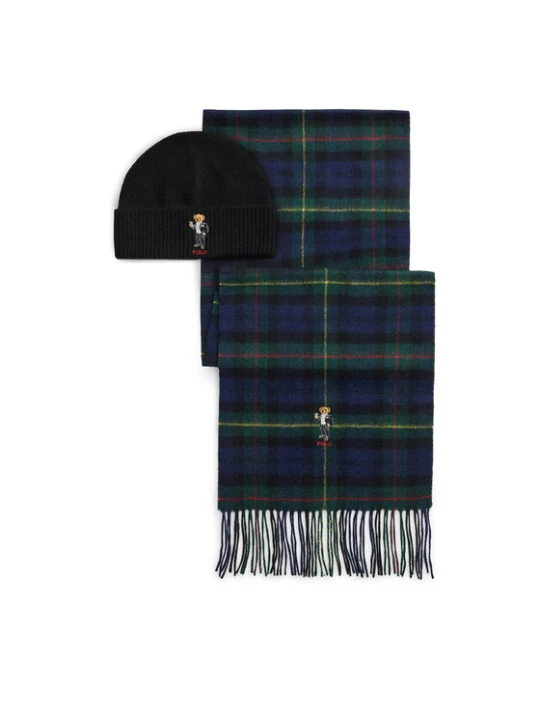Zdjęcie produktu Polo Ralph Lauren Zestaw szalik i czapka 449P20310001 Kolorowy