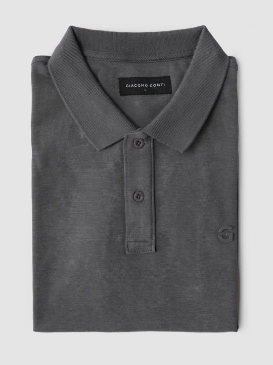 Zdjęcie produktu Polo SALVATORE 01035B85GSA Giacomo Conti grafitowy