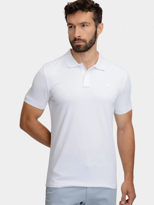 Zdjęcie produktu Polo SILVANO 01035C00GSA Giacomo Conti bialy