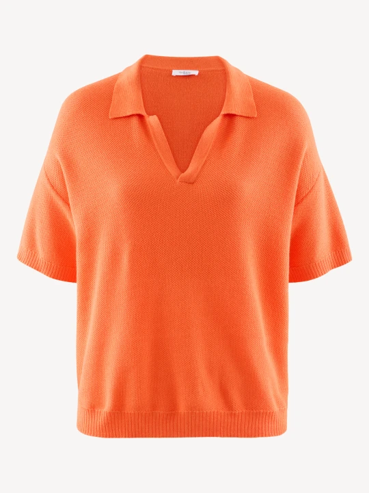 Zdjęcie produktu Polo Sweater pomarańczowy Tamaris