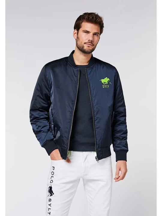 Zdjęcie produktu Polo Sylt Dwustronna kurtka w kolorze granatowo-zielonym rozmiar: 3XL