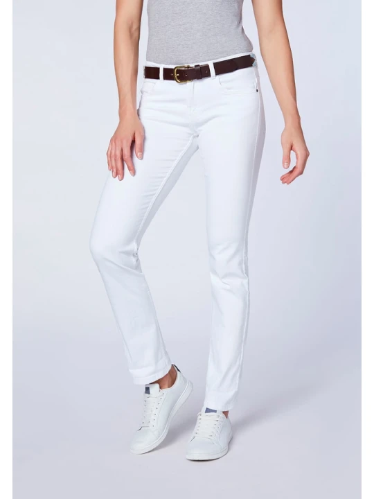 Zdjęcie produktu Polo Sylt Dżinsy - Comfort fit - w kolorze białym rozmiar: W30