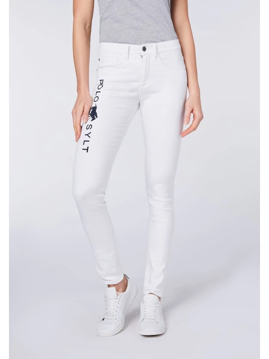 Zdjęcie produktu Polo Sylt Dżinsy - Comfort fit - w kolorze białym rozmiar: W32/L28