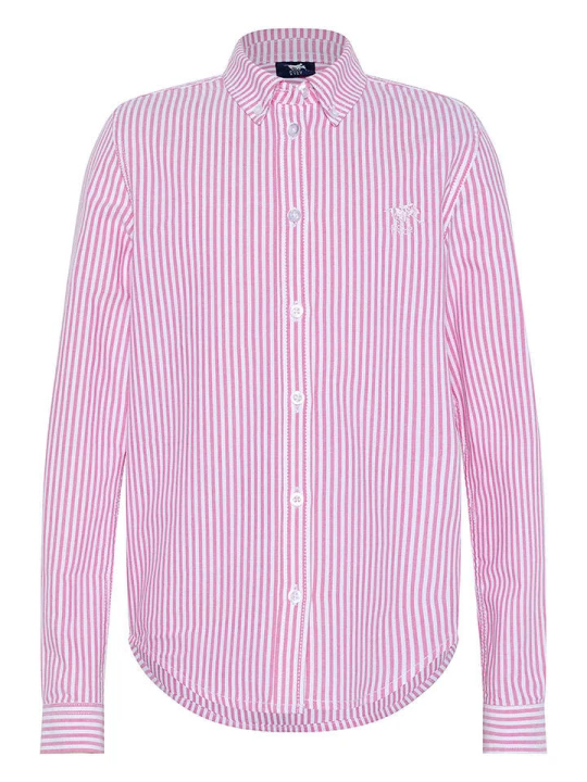 Zdjęcie produktu Polo Sylt Koszula - Regular fit - w kolorze różowo-białym rozmiar: 158 / 164