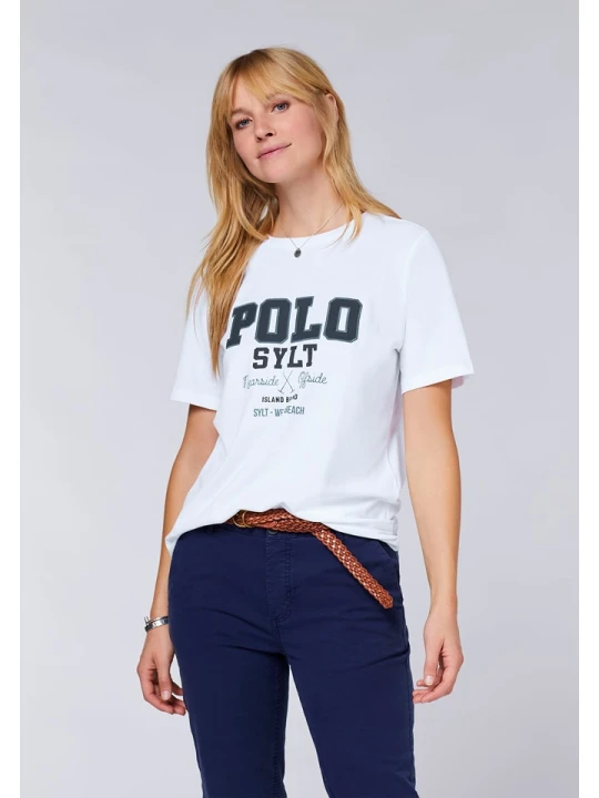 Zdjęcie produktu Polo Sylt Koszulka w kolorze białym rozmiar: L