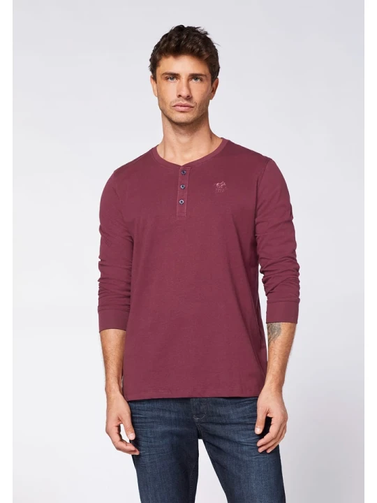 Zdjęcie produktu Polo Sylt Koszulka w kolorze bordowym rozmiar: 3XL