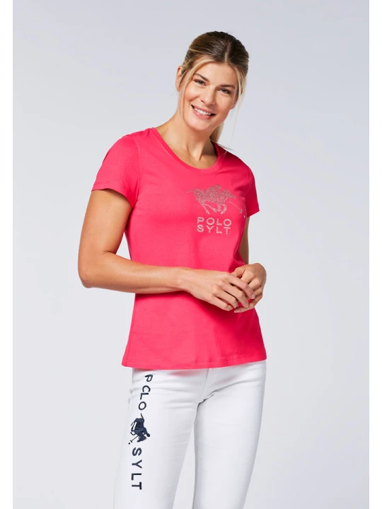 Zdjęcie produktu Polo Sylt Koszulka w kolorze różowym rozmiar: XL