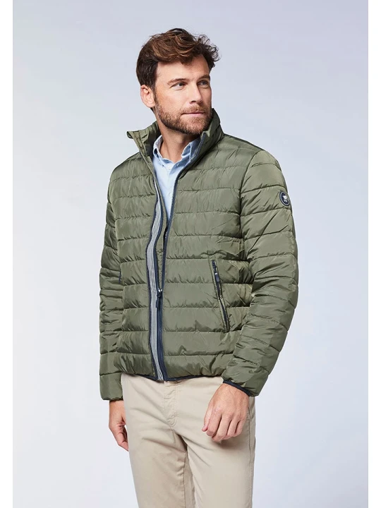 Zdjęcie produktu Polo Sylt Kurtka pikowana w kolorze khaki rozmiar: XL
