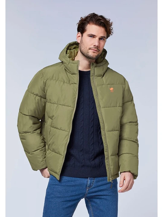 Zdjęcie produktu Polo Sylt Kurtka pikowana w kolorze zielonym rozmiar: XL