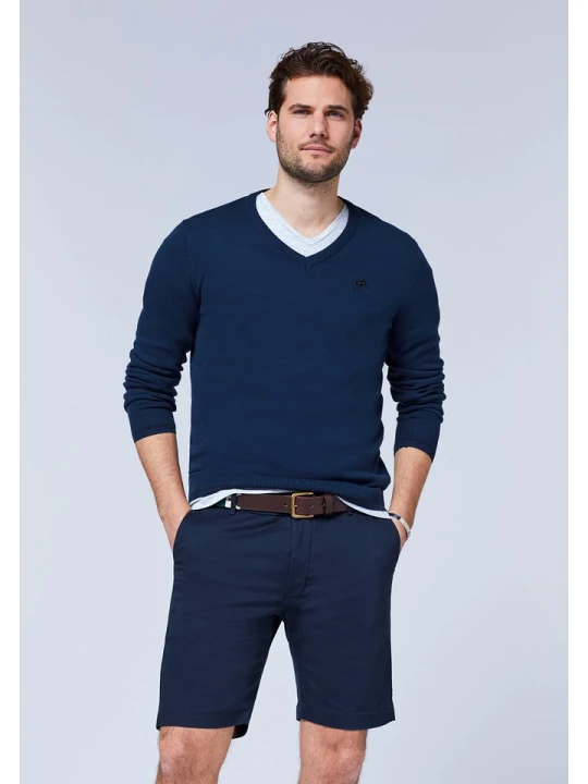 Zdjęcie produktu Polo Sylt Sweter w kolorze granatowym rozmiar: XXL