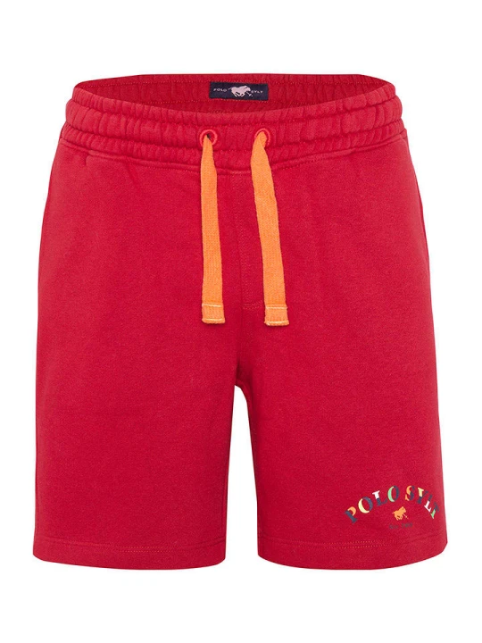 Zdjęcie produktu Polo Sylt Szorty dresowe w kolorze czerwonym rozmiar: 134/140