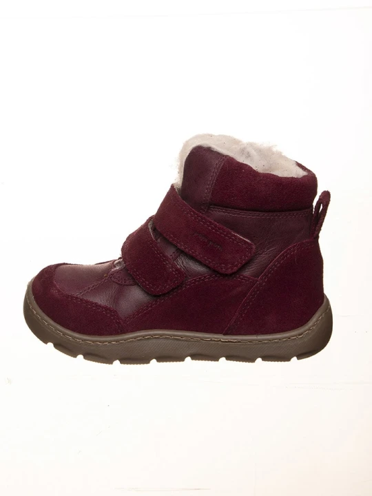 Zdjęcie produktu POM POM Skórzane buty w kolorze czerwonym do chodzenia na boso rozmiar: 30
