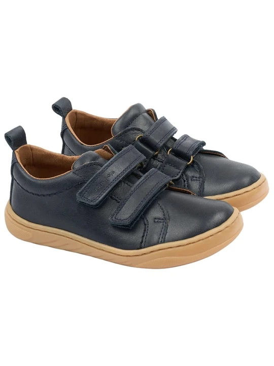 Zdjęcie produktu POM POM Skórzane buty w kolorze granatowym do chodzenia na boso rozmiar: 34
