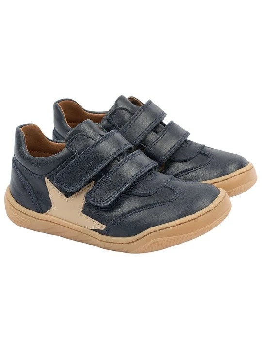 Zdjęcie produktu POM POM Skórzane buty w kolorze granatowym do chodzenia na boso rozmiar: 35