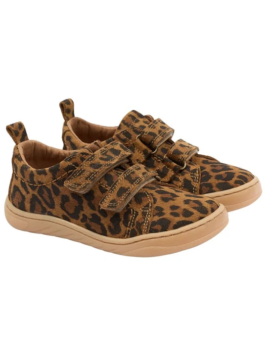 Zdjęcie produktu POM POM Skórzane buty w kolorze jasnobrązowym do chodzenia na boso rozmiar: 25