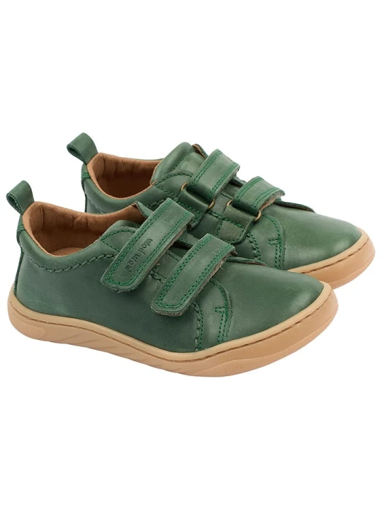 Zdjęcie produktu POM POM Skórzane buty w kolorze zielonym do chodzenia na boso rozmiar: 35