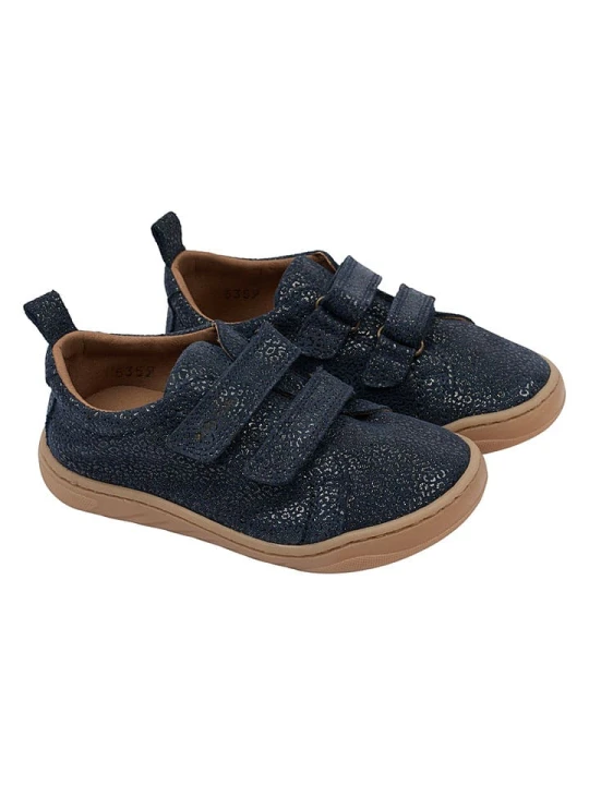 Zdjęcie produktu POM POM Skórzane sneakersy w kolorze granatowym rozmiar: 27
