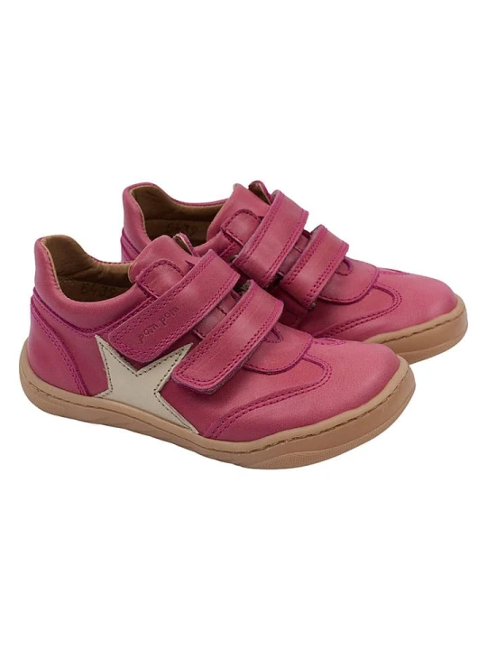 Zdjęcie produktu POM POM Skórzane sneakersy w kolorze różowym rozmiar: 29