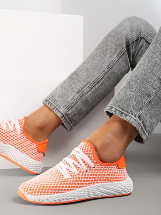 Zdjęcie produktu Pomarańczowe Buty Sportowe Encourage Vices