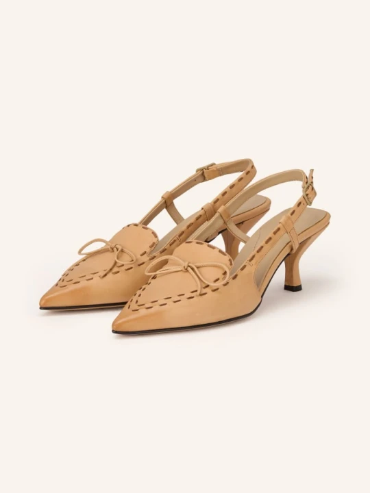 Zdjęcie produktu Pomme D'or Czółenka Na Rzemieniu Henriette beige
