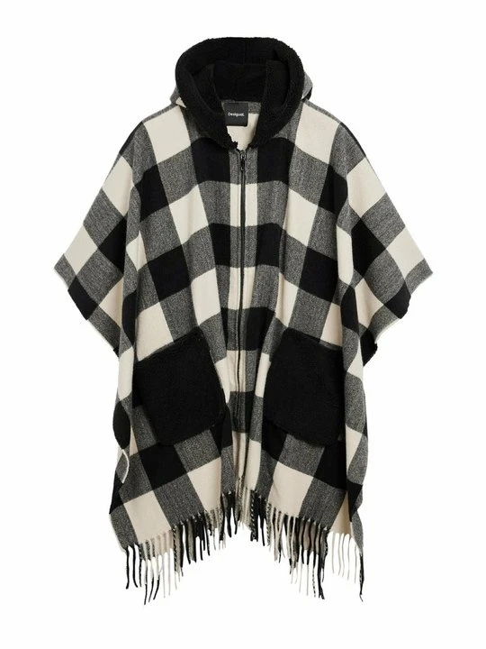Zdjęcie produktu Ponczo Desigual brązowy