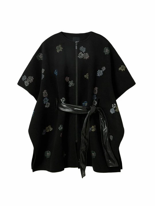 Zdjęcie produktu Ponczo Desigual czarny
