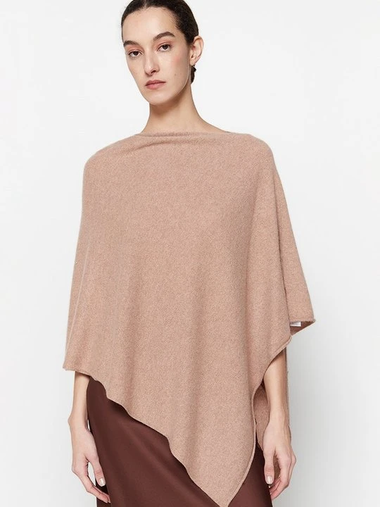 Zdjęcie produktu Ponczo Just Cashmere wielbłądzi