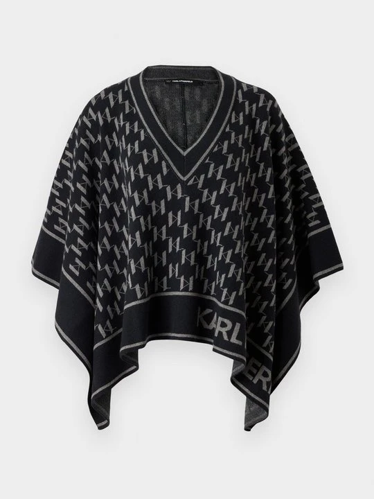 Zdjęcie produktu Ponczo KARL LAGERFELD szary