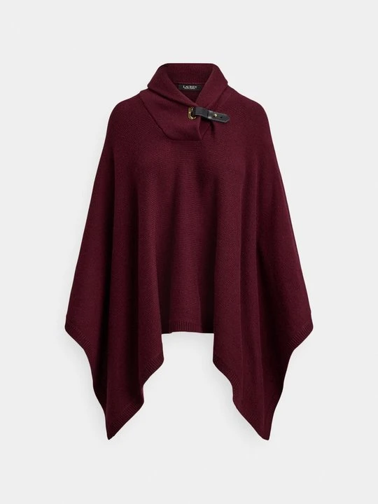 Zdjęcie produktu Ponczo Lauren Ralph Lauren bordowy