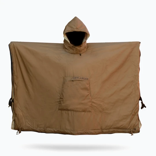 Zdjęcie produktu Ponczo OFFLANDER OFF_CACC lightweight heated brown