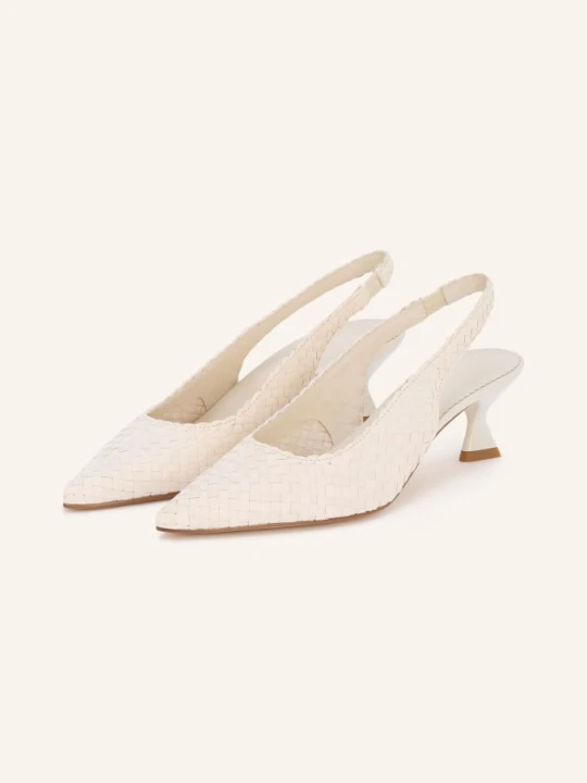 Zdjęcie produktu Pons Quintana Czółenka Z Odkrytą Piętą beige ECRU