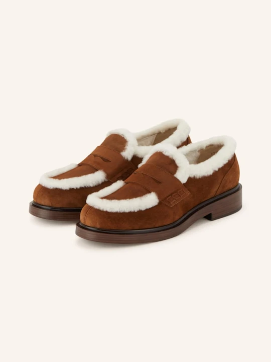 Zdjęcie produktu Pons Quintana Penny Loafers Seline braun BRĄZOWY