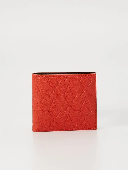 Zdjęcie produktu Portfel Armani Exchange pomarańczowy