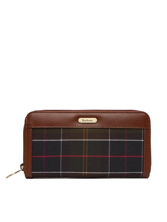 Zdjęcie produktu Portfel Barbour Daphne Tartan Purse LLG0039TN11 Brązowy