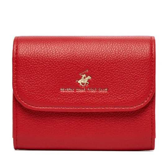 Zdjęcie produktu Portfel Beverly Hills Polo Club CWBEO-BHPC-W1-002-SS26 Czerwony