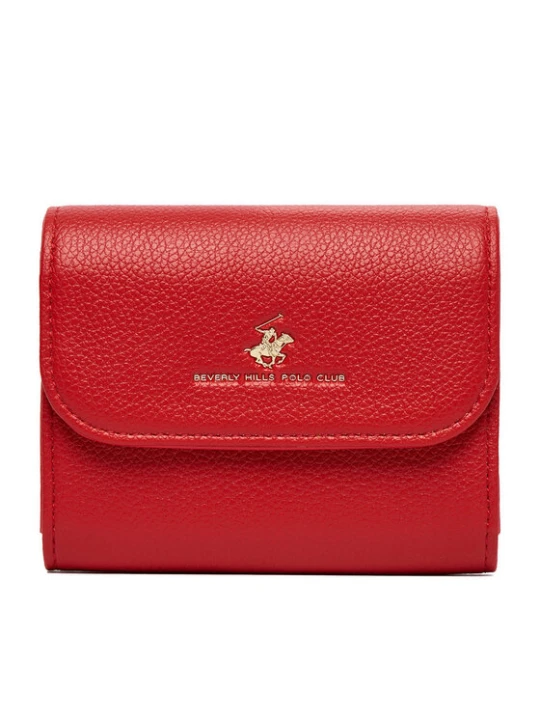 Zdjęcie produktu Portfel Beverly Hills Polo Club CWBEO-BHPC-W1-002-SS26 Czerwony