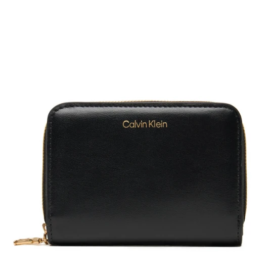 Zdjęcie produktu Portfel Calvin Klein Ck Medium Flap Zip Around LV04F1075G Czarny