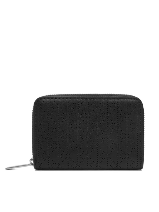 Zdjęcie produktu Portfel Calvin Klein Emblem Aop Perfor Sm Zip Around LV04F1152G Czarny