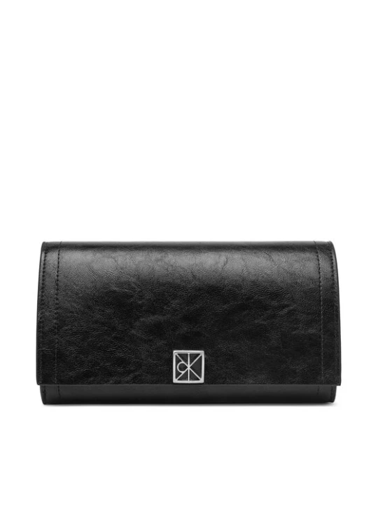 Zdjęcie produktu Portfel Calvin Klein Emblem Hw Long Bifold LV04F1316G Czarny